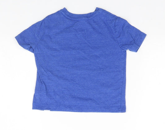 Gap Boys Blue   Basic T-Shirt Size 2 Years  - Great, Shark