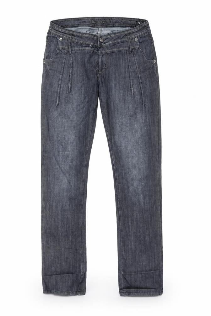 GOODMIAO Mens Blue   Straight Jeans Size L L32 in