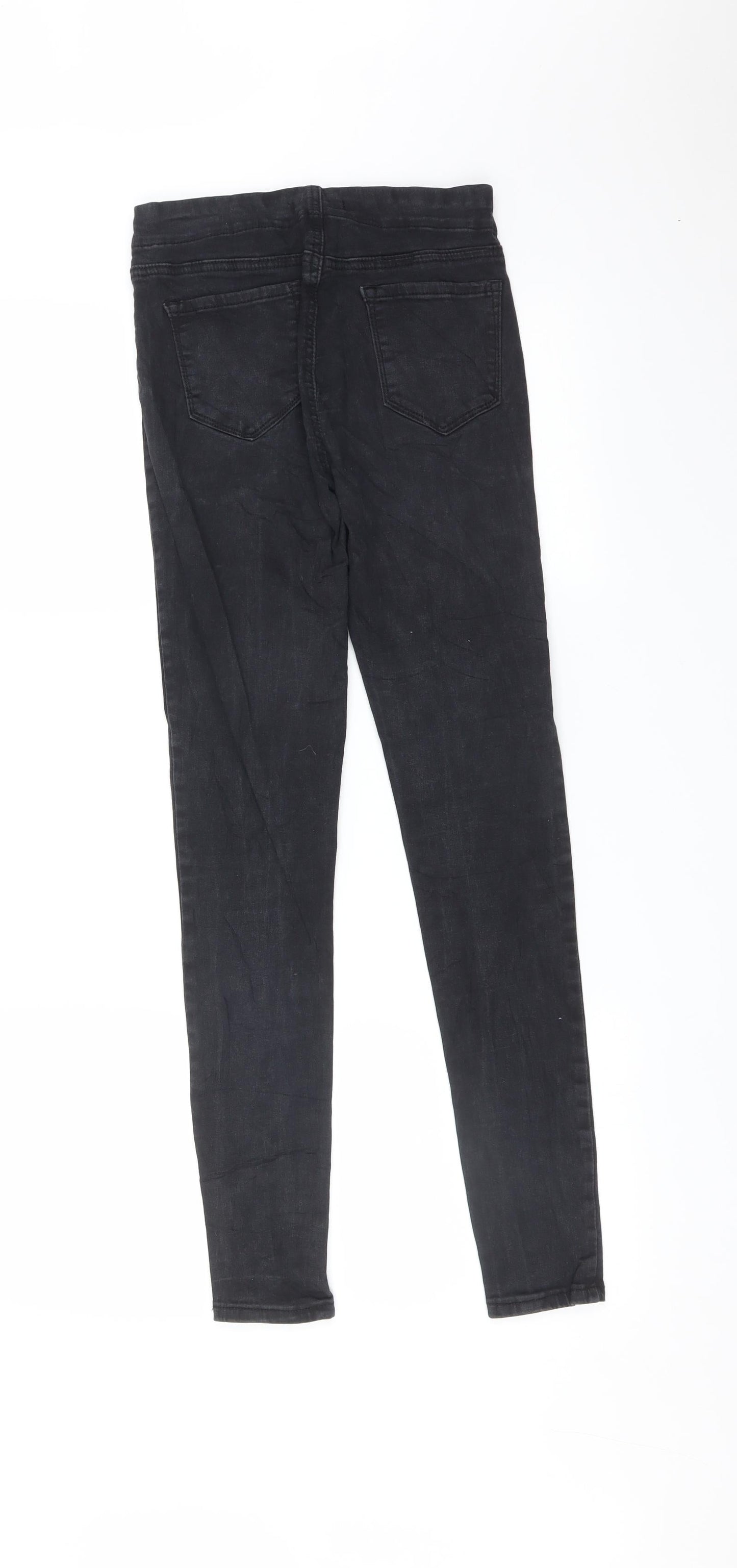GOODIES Womens Black   Skinny Jeans Size 10 L27 in
