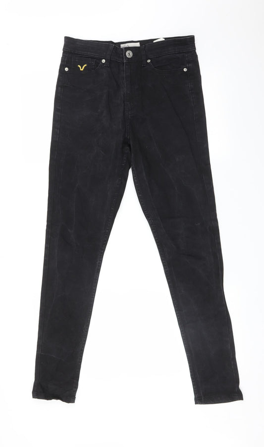VOI JEANS CO Womens Black   Skinny Jeans Size 10 L29 in