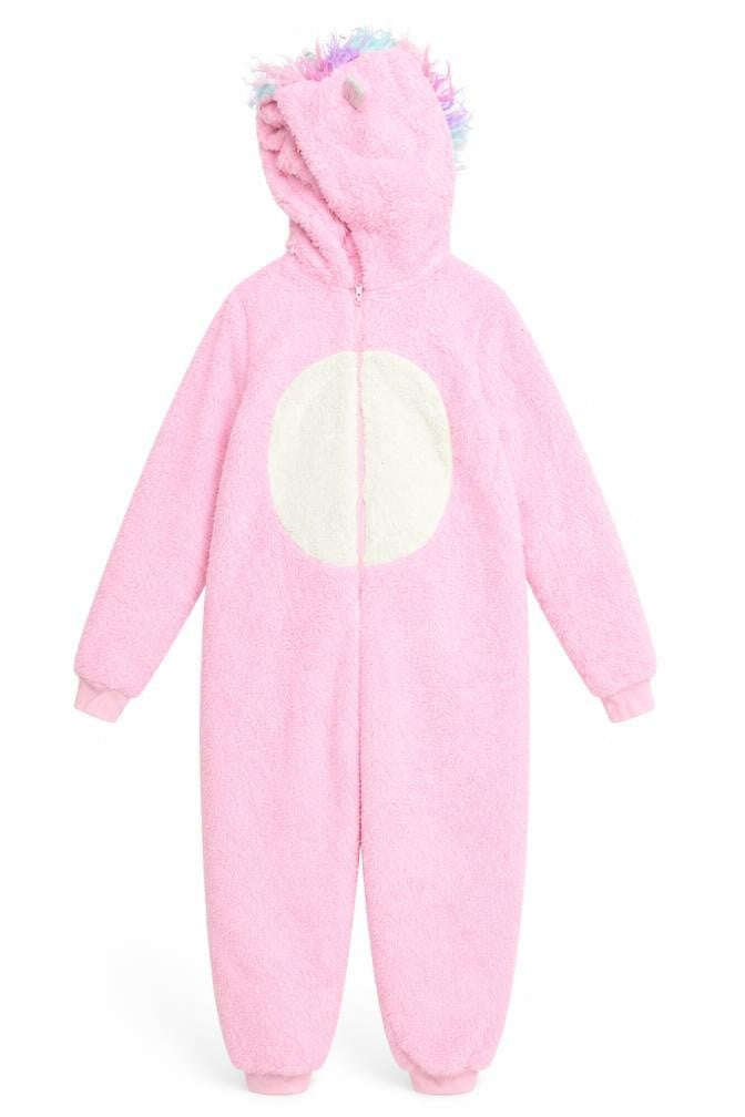 Matalan  Girls Pink    One Piece Size 12 Years  - Unicorn