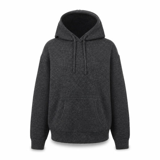 Prewron Womens Grey   Pullover Hoodie Size M