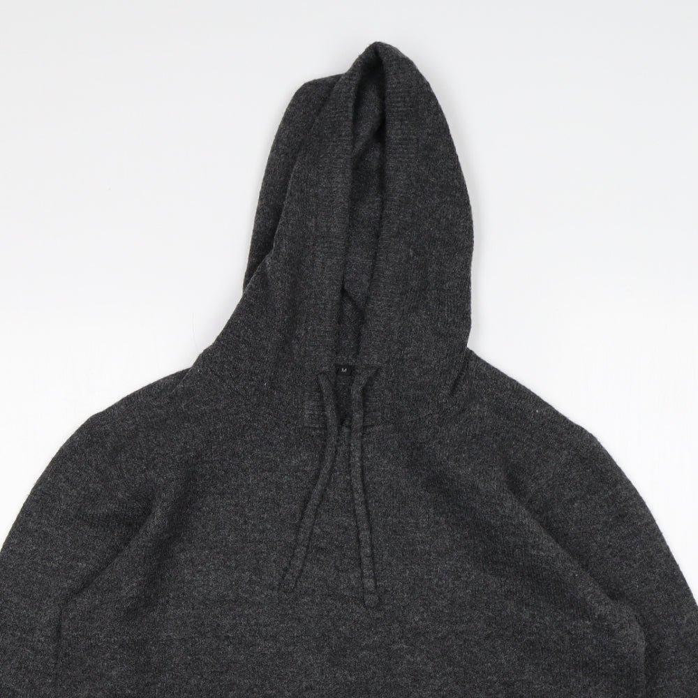 Prewron Womens Grey   Pullover Hoodie Size M