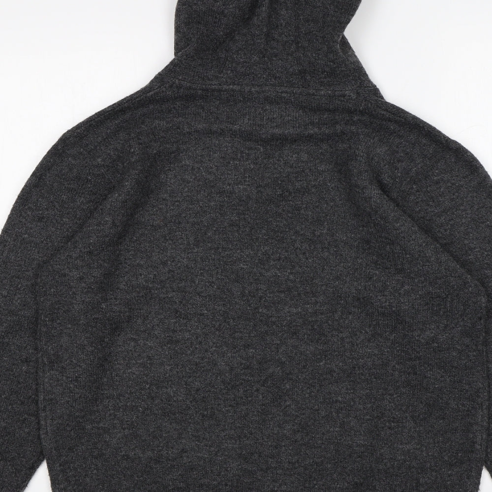 Prewron Womens Grey   Pullover Hoodie Size M
