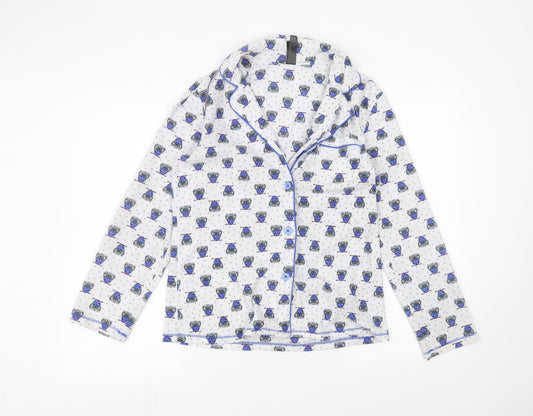 planet Womens White   Basic Button-Up Size S