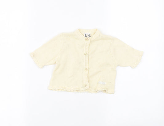 Bebe bushh Baby Beige   Cardigan Jumper Size 0-3 Months