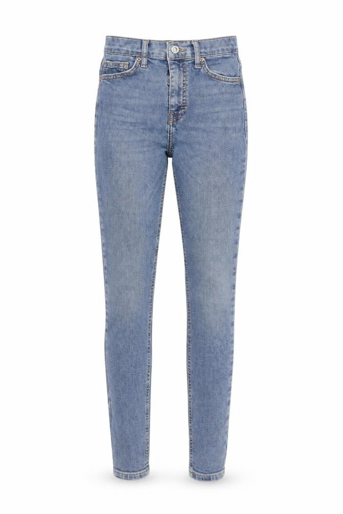 Topshop Womens Blue   Skinny Jeans Size 24 in L27 in