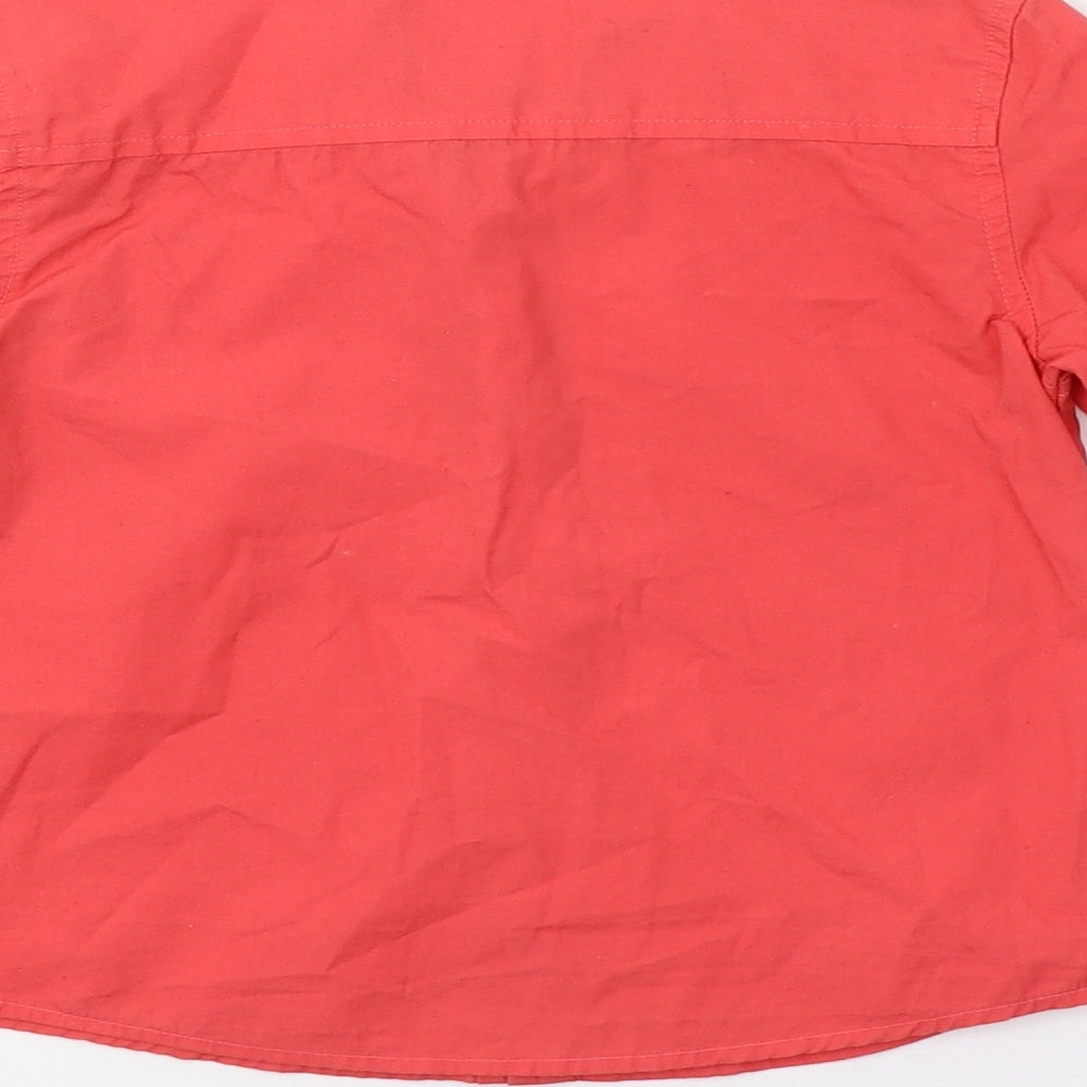 Frendz Boys Red   Basic Button-Up Size 3-4 Years