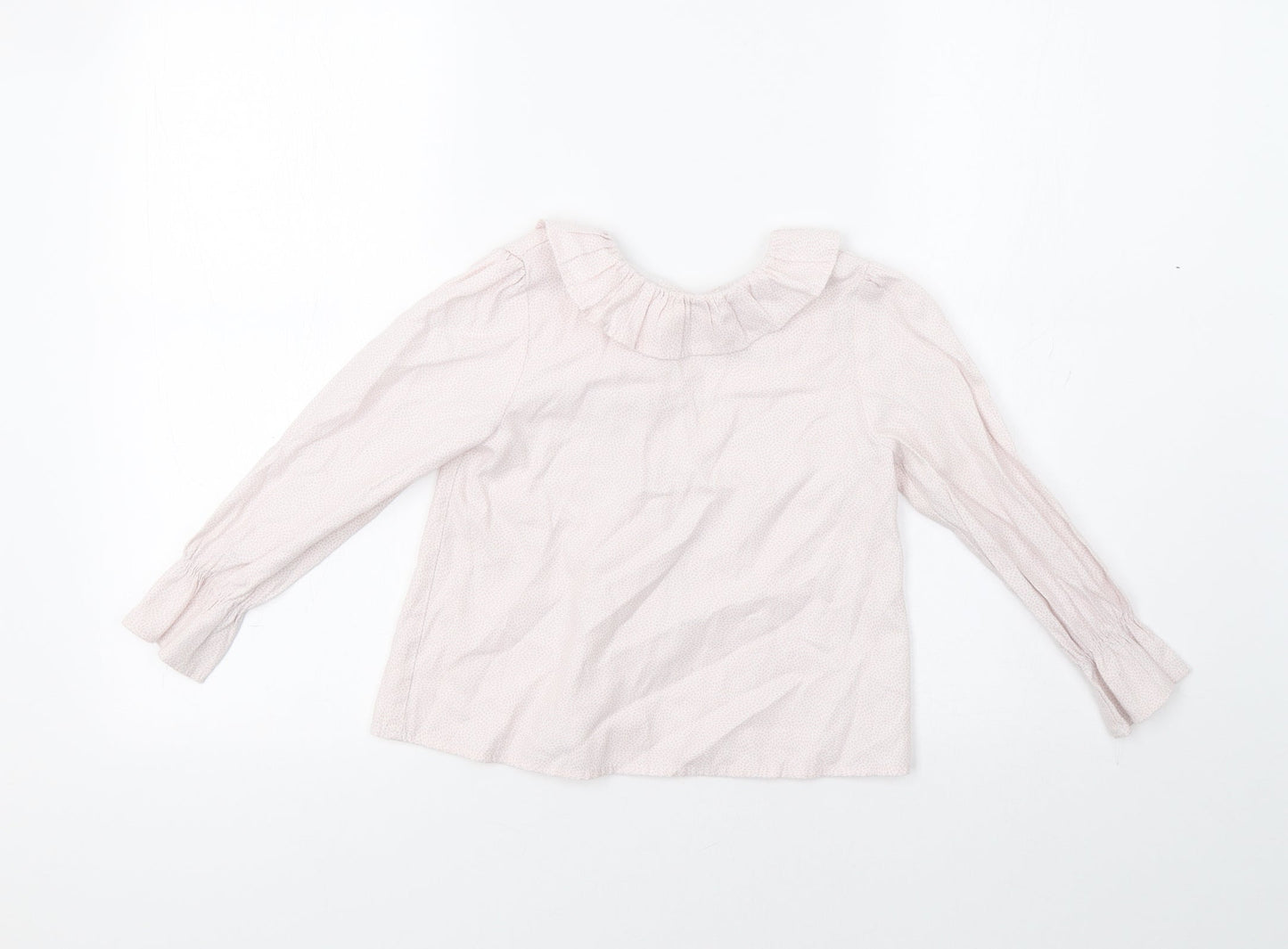 Yoedu Girls Pink Animal Print  Basic Button-Up Size 5 Years