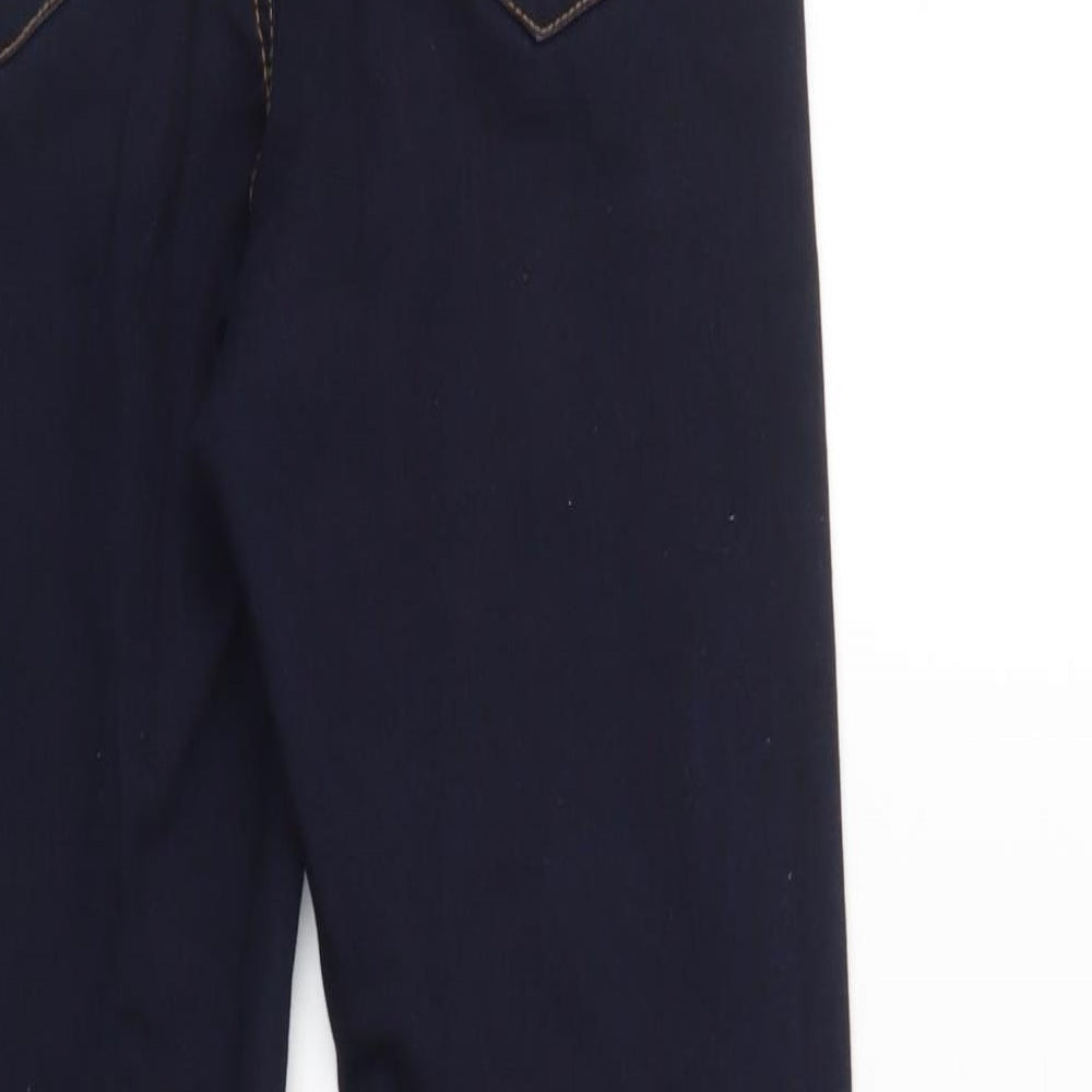 Denim & Co. Womens Blue  Denim Tapered Jeans Size 10 L30 in