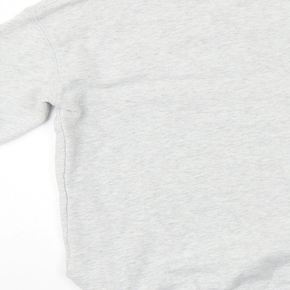 H&M Boys Grey   Pullover Sweatshirt Size 11-12 Years