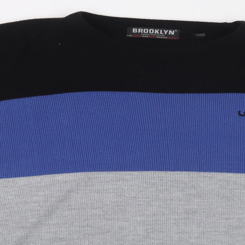 Brooklyn Womens Multicoloured   Pullover Jumper Size XL