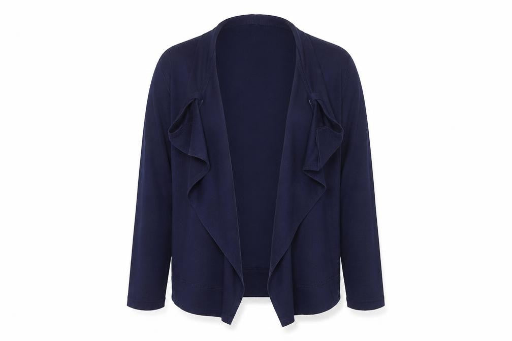 Bonmarché Womens Blue Cardigan Jumper Size 12