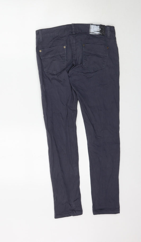 R-Ping Womens Grey  Denim Skinny Jeans Size 29 L29 in