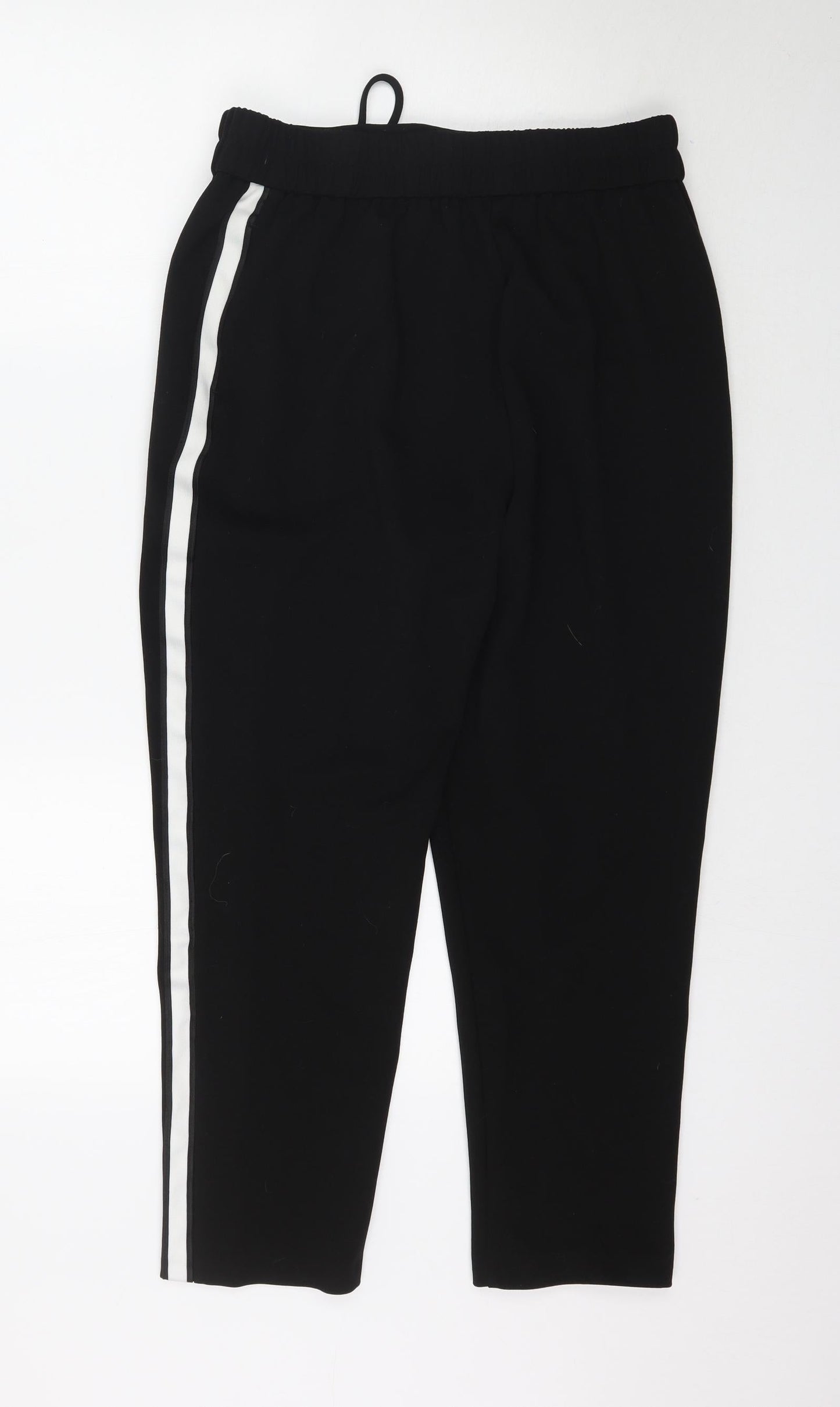 Papaya Womens Black   Trousers  Size 12 L25 in