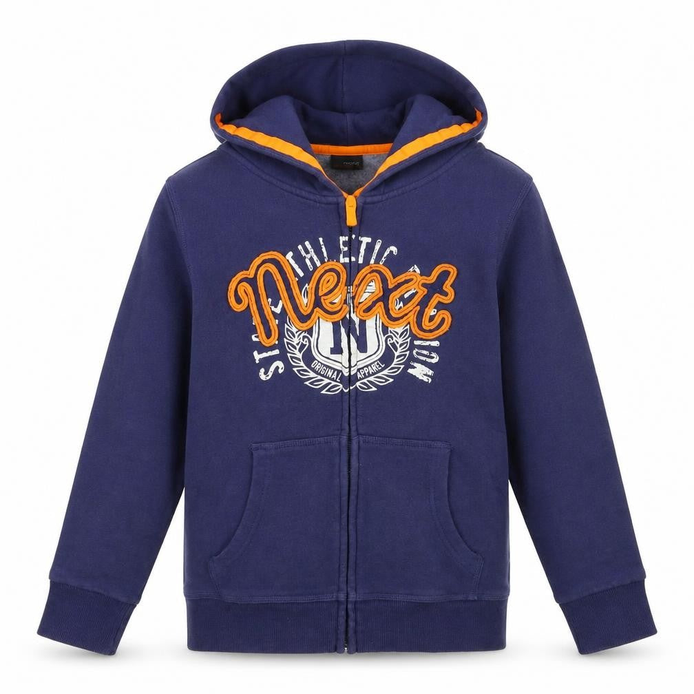 Next Boys Blue   Full Zip Hoodie Size 11 Years