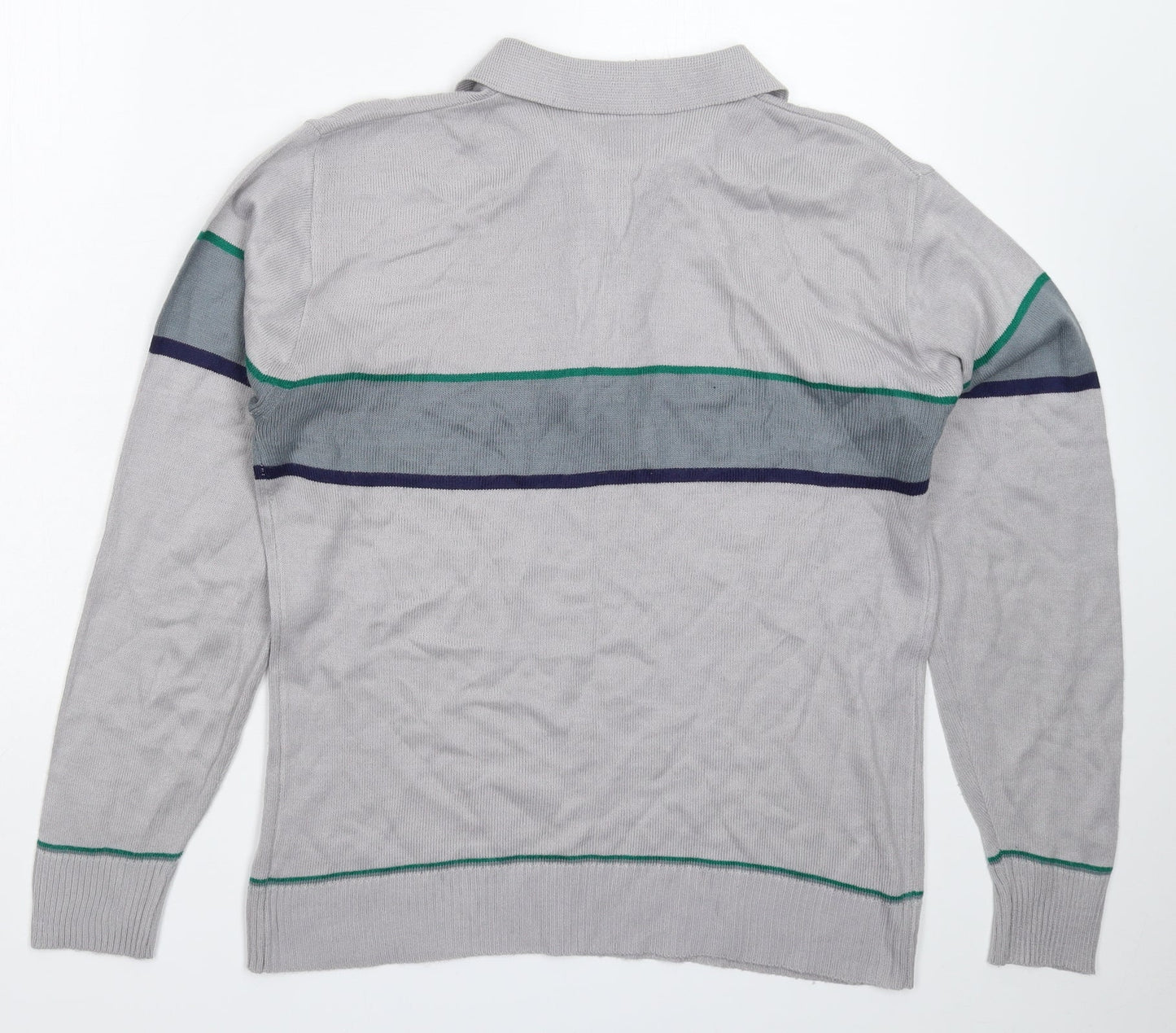 Greenwoods Womens Grey  Knit Pullover Jumper Size M