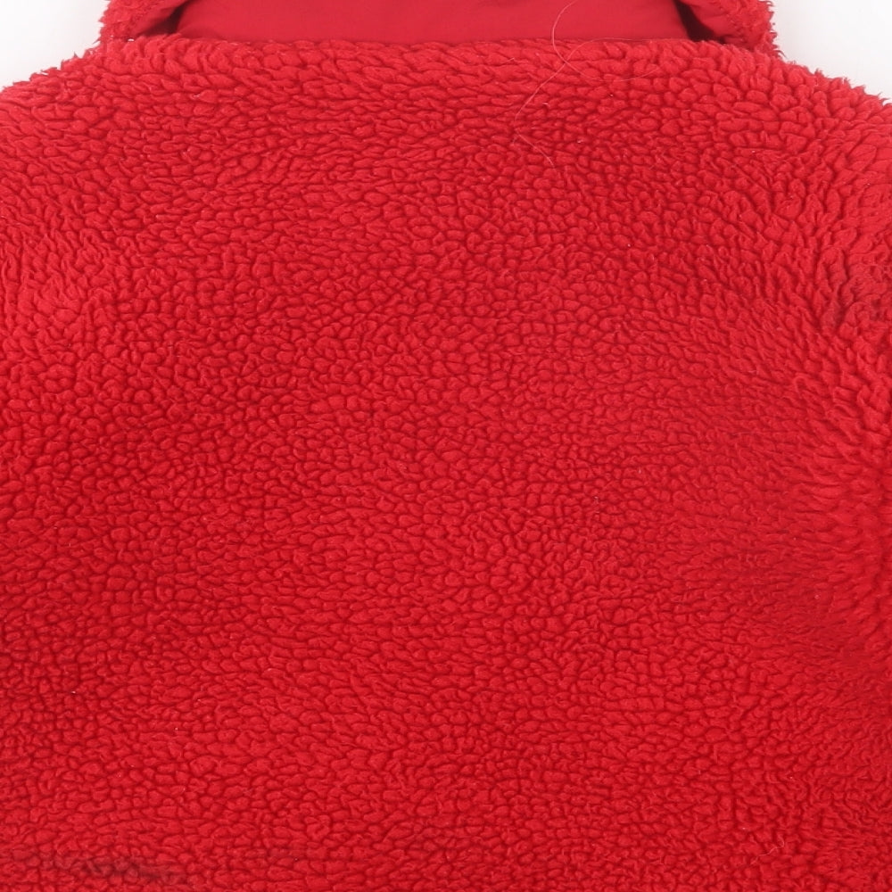 George Girls Red   Jacket  Size 4-5 Years