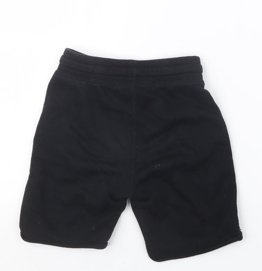 H&M Boys Black   Sweat Shorts Size 6 Years