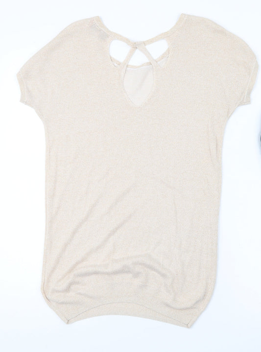 NEXT Womens Pink  Knit Pullover Jumper Size 6