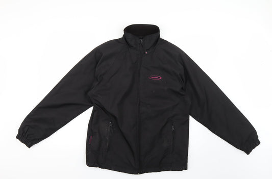 Mountain Life Womens Black   Parka Coat Size 8