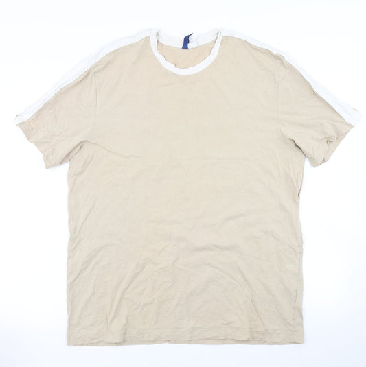 Divided Mens Brown    T-Shirt Size L