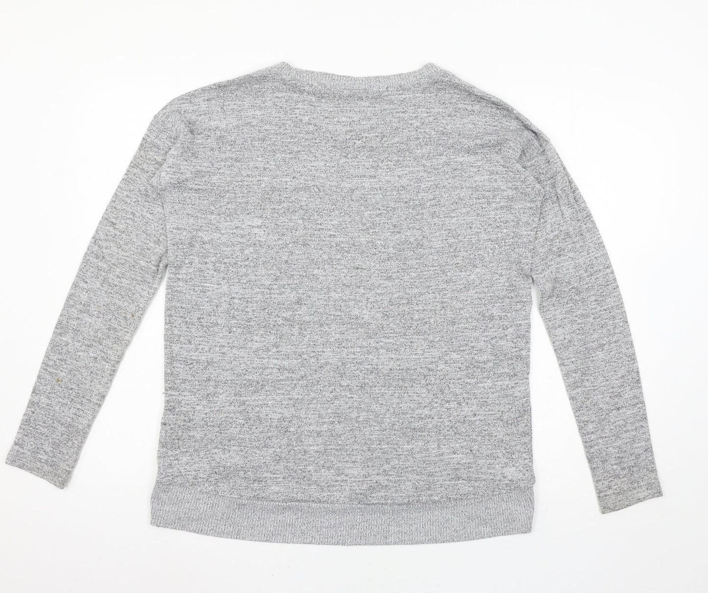 Gap Womens Grey  Jersey Pullover Sweatshirt Size XS