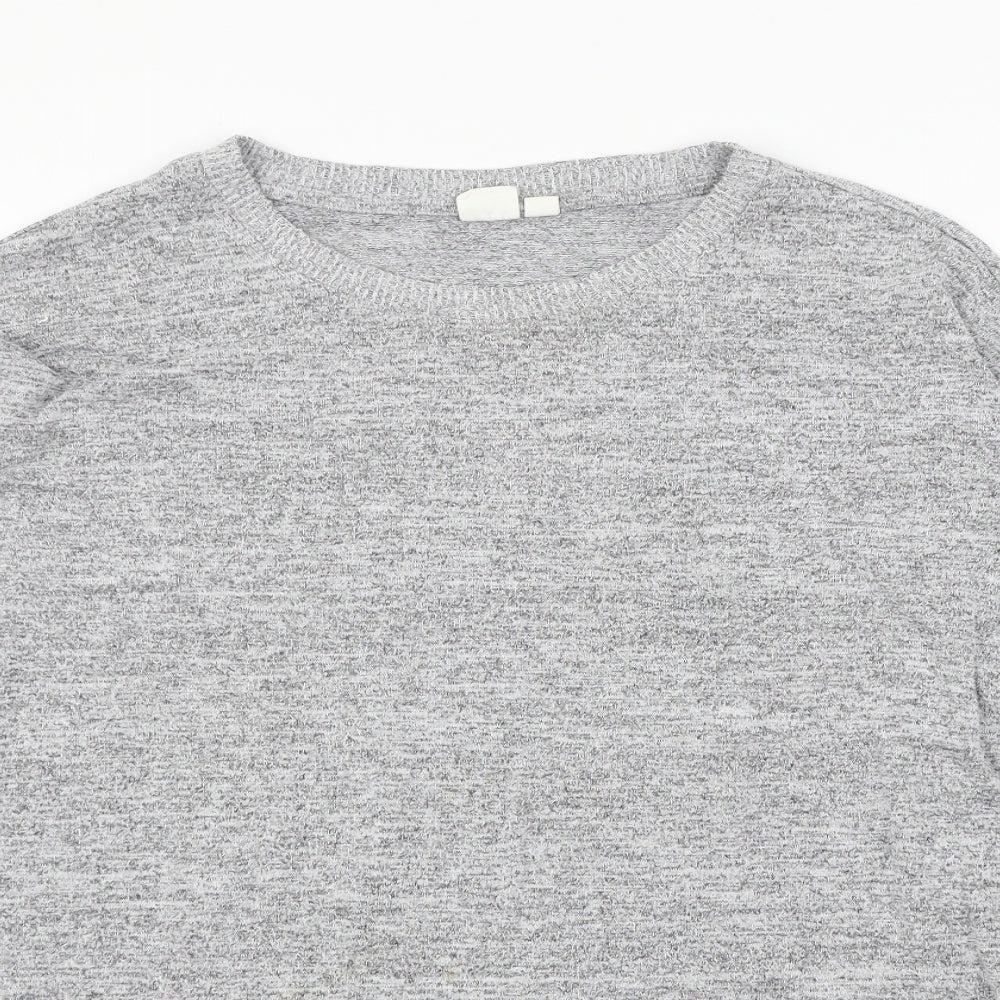 Gap Womens Grey  Jersey Pullover Sweatshirt Size XS