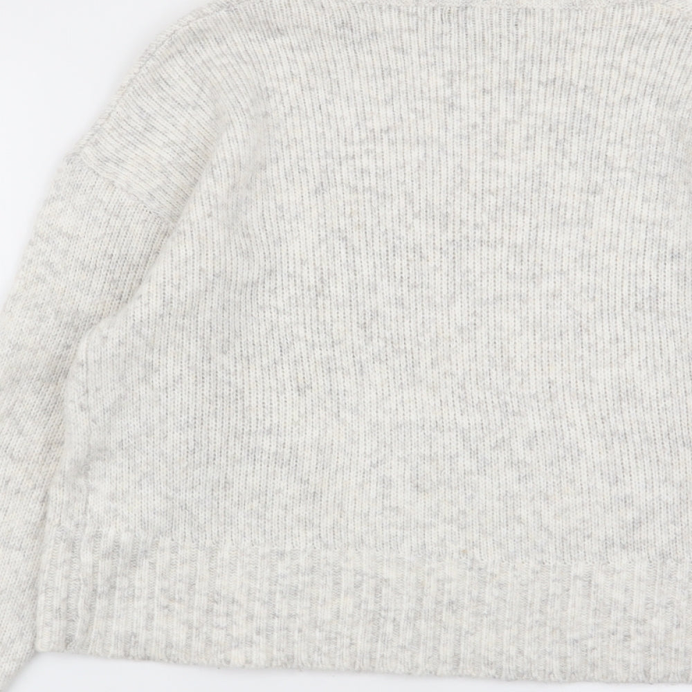 New Look Womens Grey   Pullover Jumper Size S