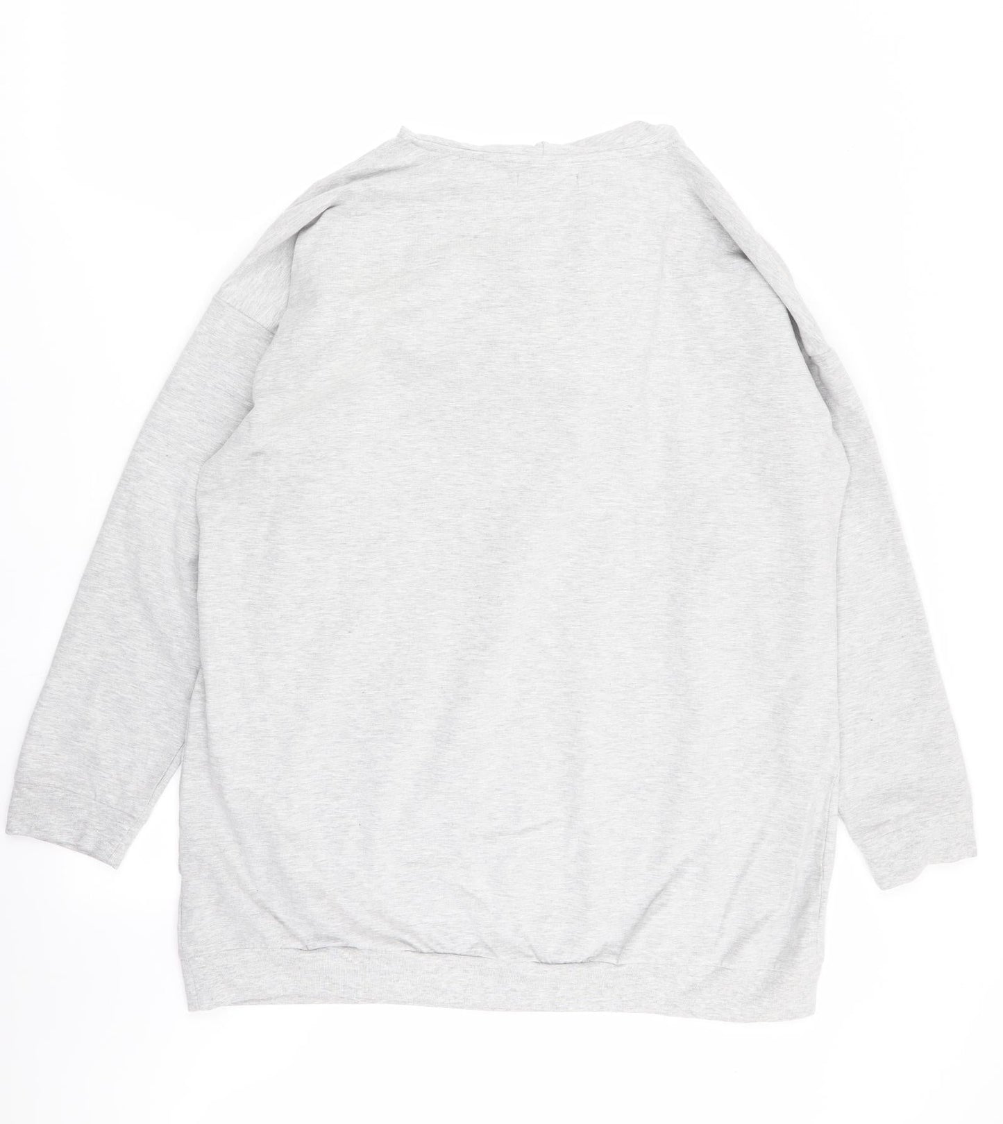Avenue Womens Grey   Pullover Jumper Size 16