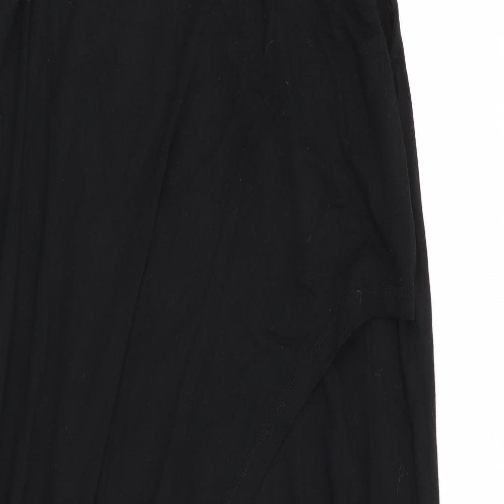 River Island Womens Black   Basic Tank Size 8