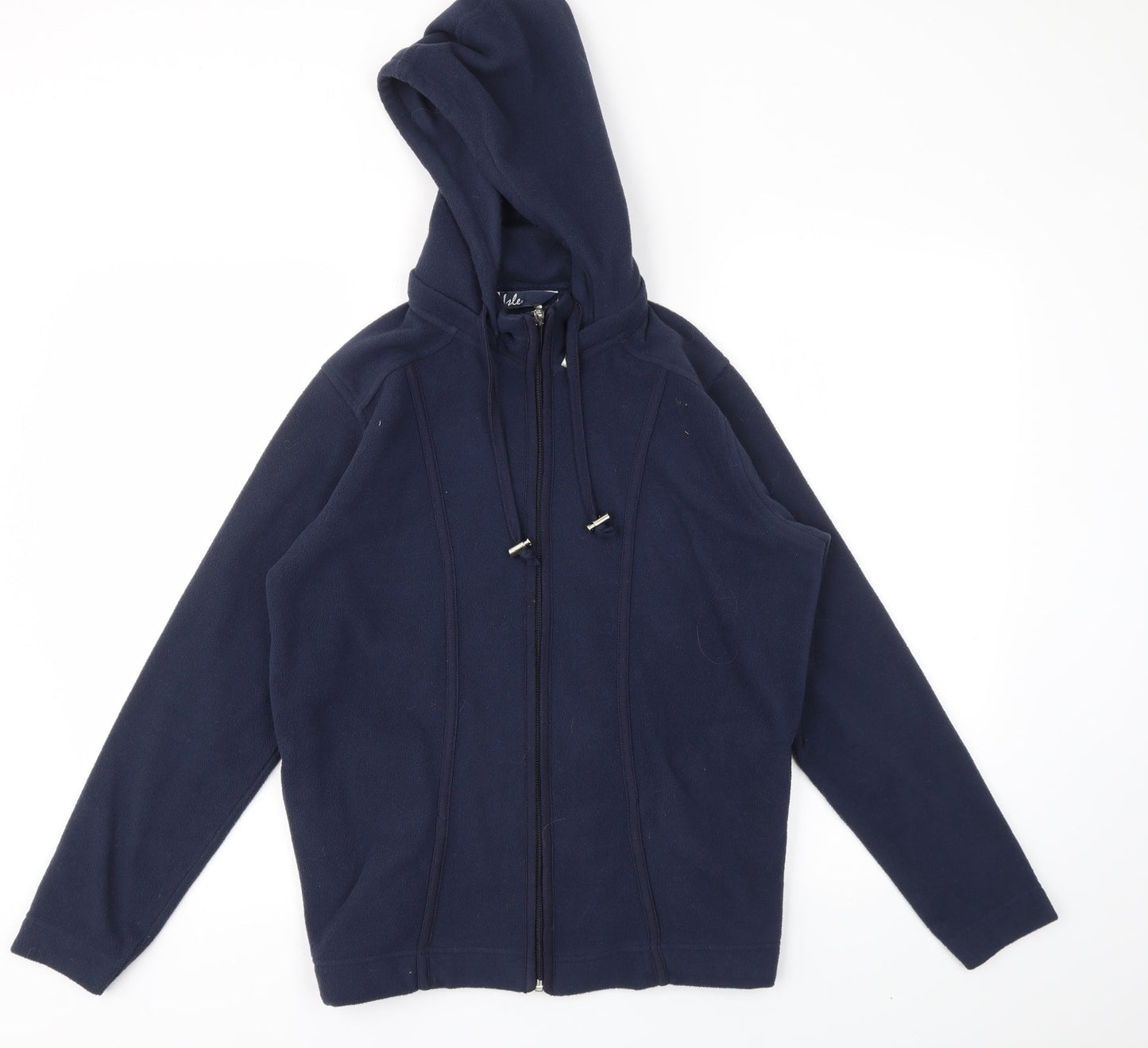 ISLE Womens Blue   Full Zip Jumper Size 10