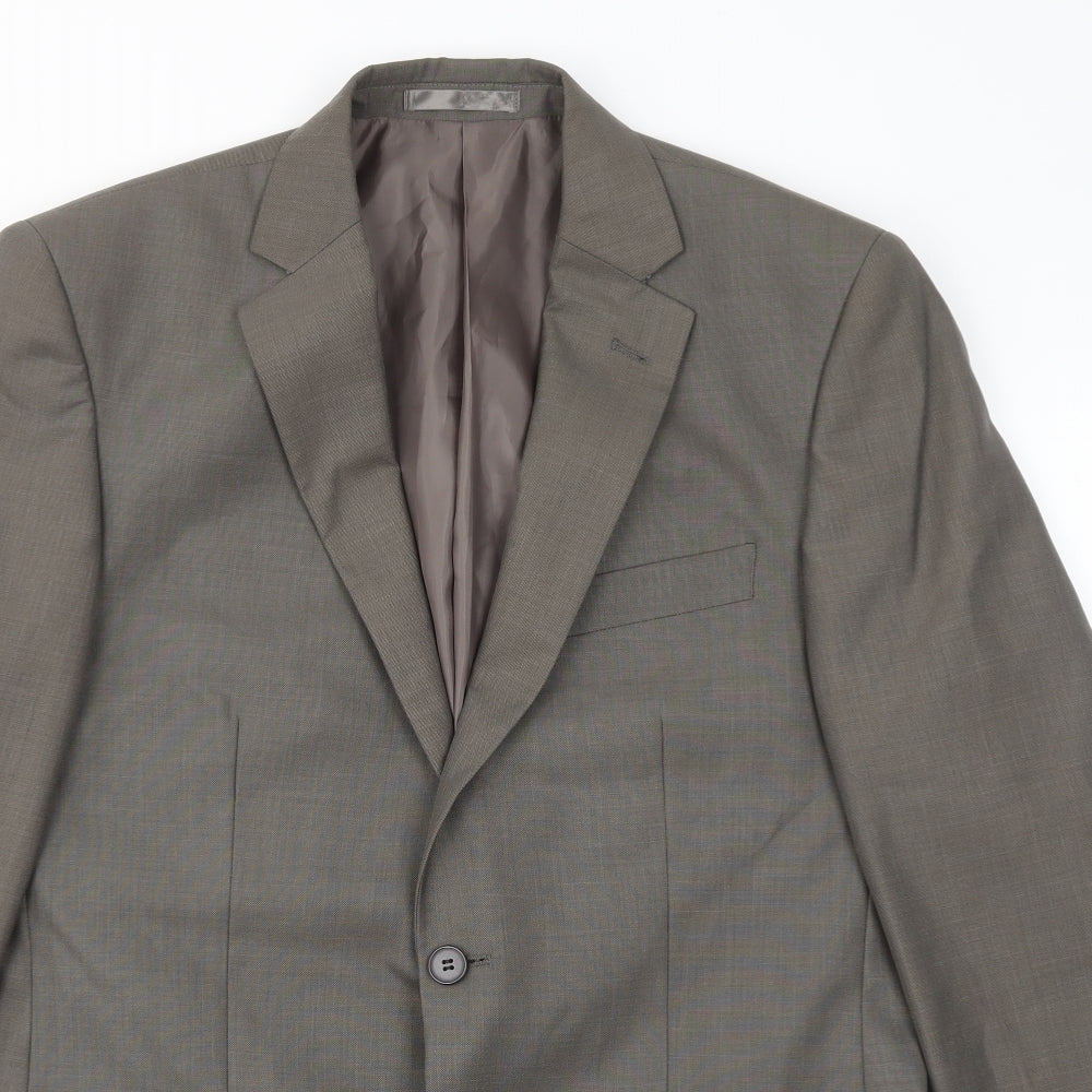 F&F Mens Grey   Jacket Blazer Size 38