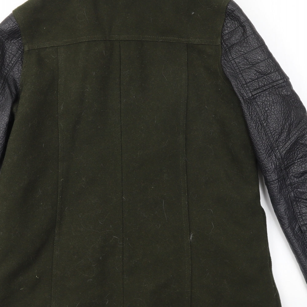 River Island Womens Green   Jacket Coat Size 8
