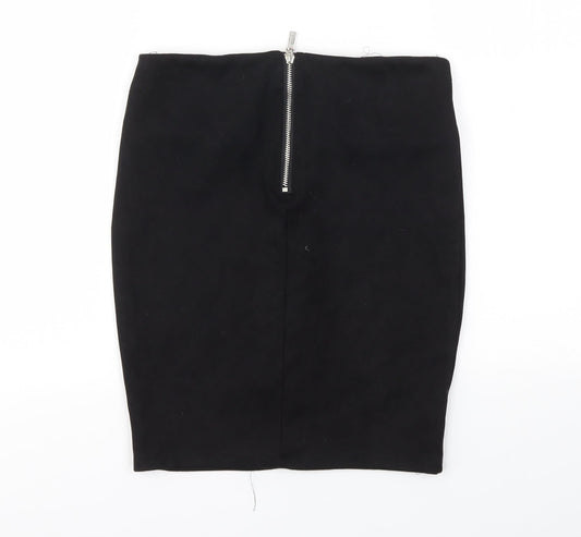 Edge Street Womens Black   A-Line Skirt Size 28 in