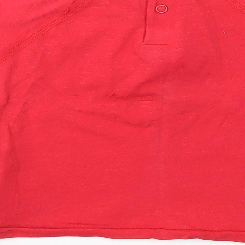 BENETTON  Baby Red   Basic T-Shirt Size 9-12 Months
