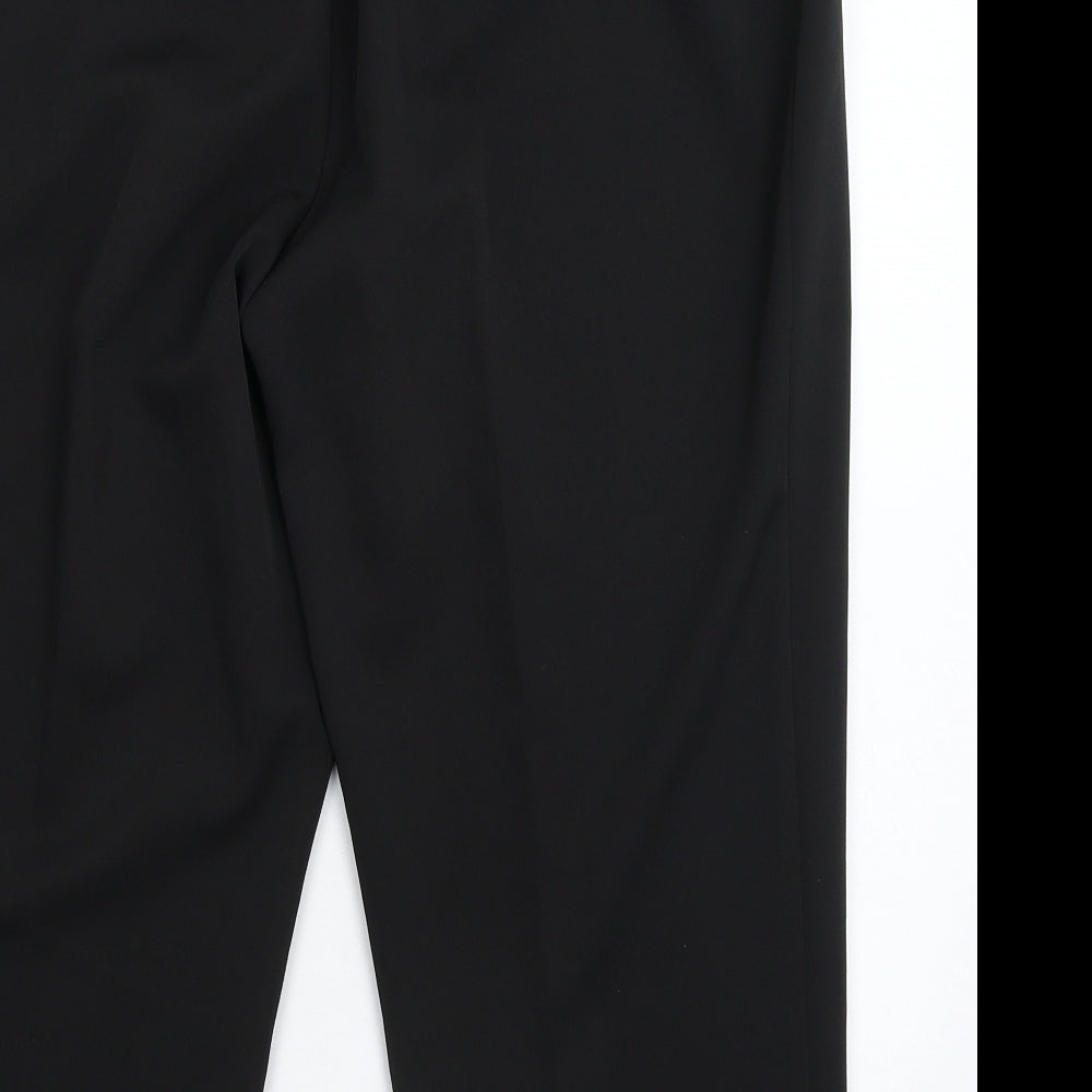 Wardrobe Womens Black   Cropped Trousers Size 16 L23 in