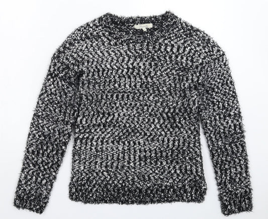 Peacocks Womens Grey  Knit Pullover Jumper Size S