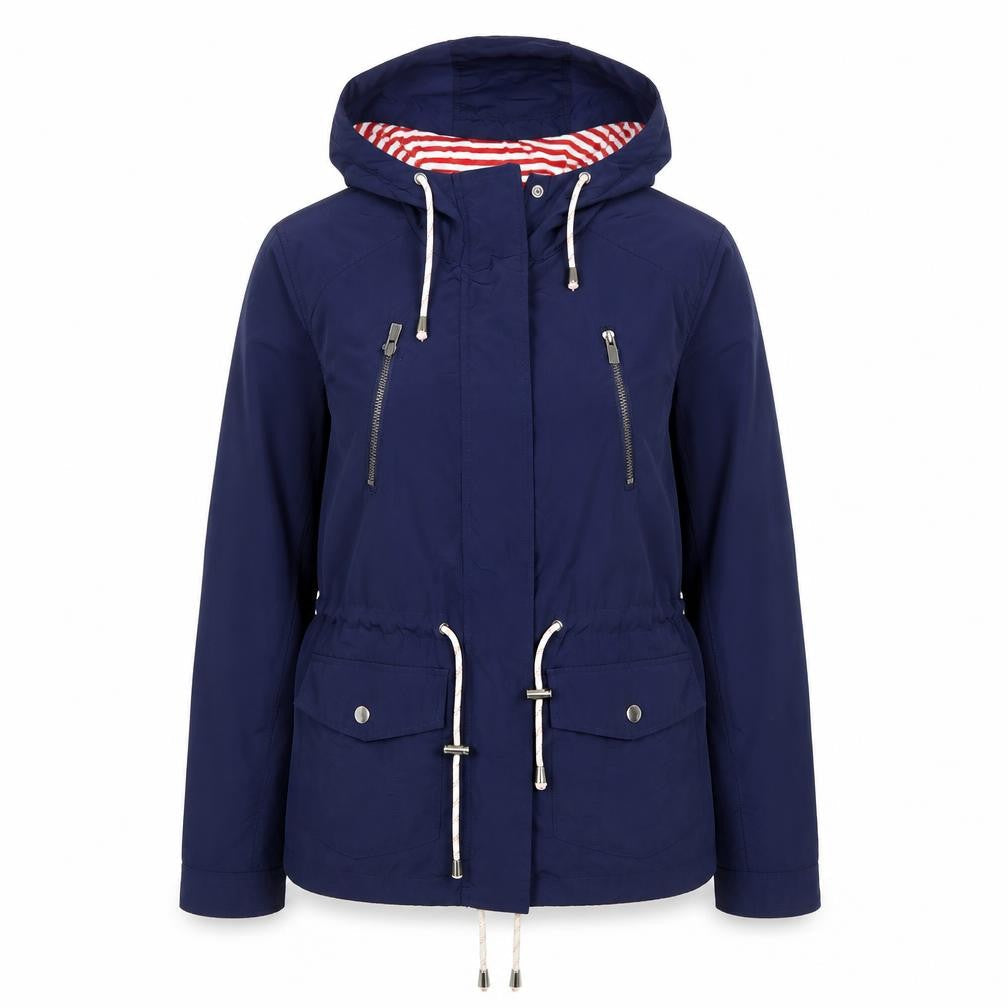 Atmosphere Womens Blue   Rain Coat Coat Size 8