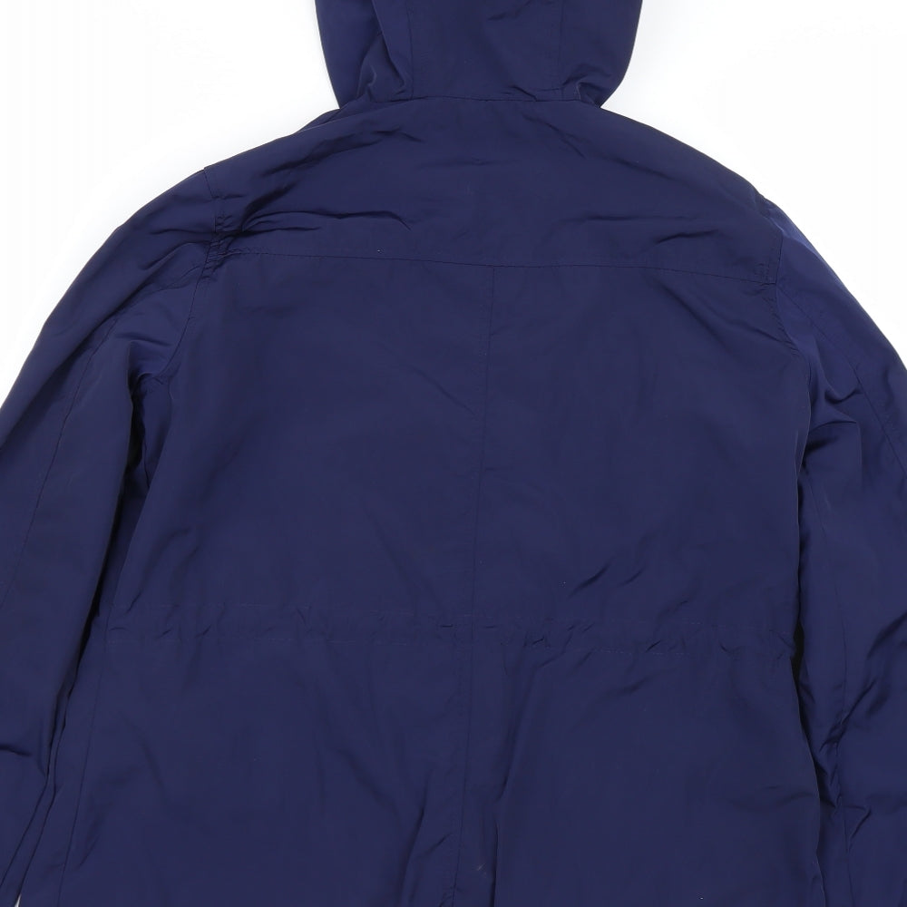 Atmosphere Womens Blue   Rain Coat Coat Size 8