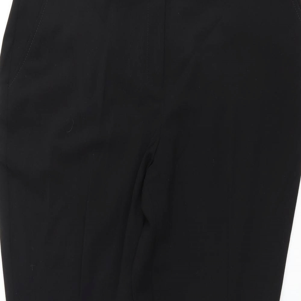M&Co Womens Black   Trousers  Size 16 L29 in