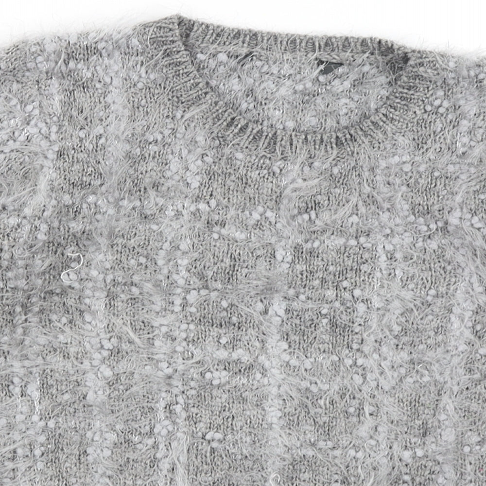 Bonmarche Womens Grey   Pullover Jumper Size 10