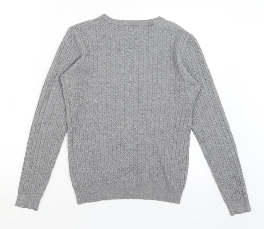 Papaya Womens Grey   Pullover Jumper Size 14
