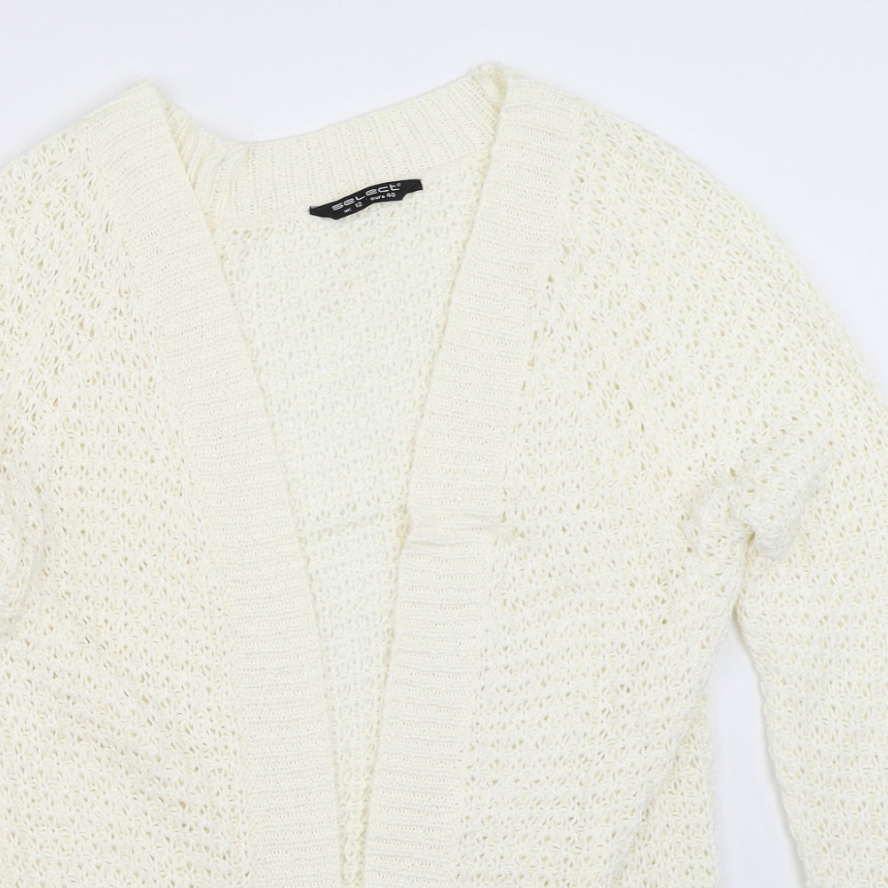 Select Womens Ivory   Cardigan Jumper Size 12