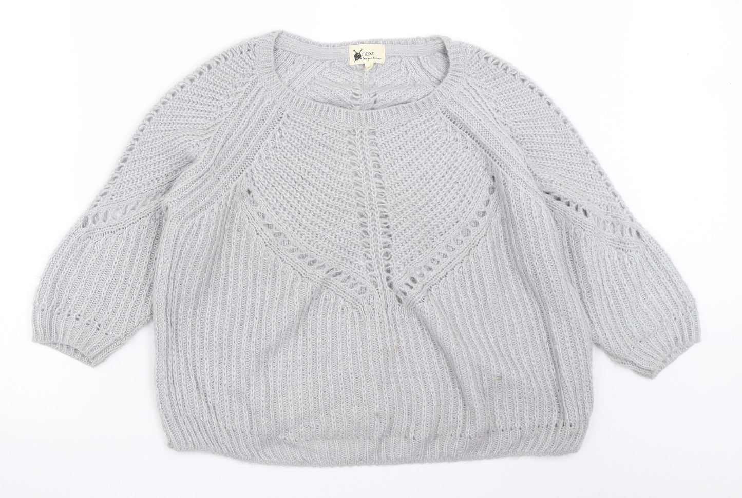 NEXT Womens Grey   Pullover Jumper Size 14