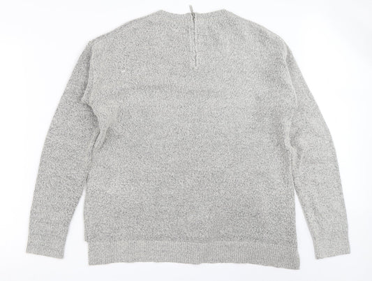 Papaya Womens Grey   Pullover Jumper Size M