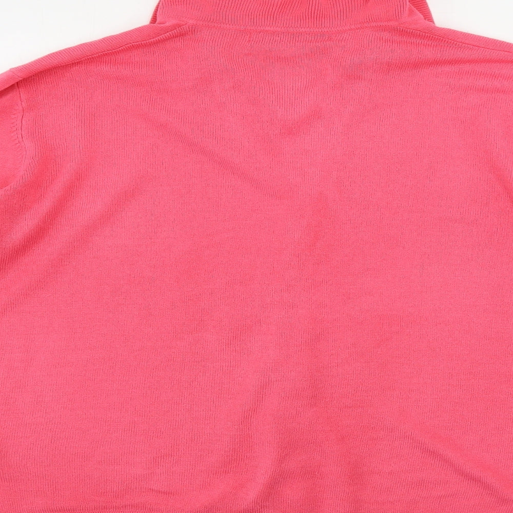 pure and natural  Womens Pink   Cardigan Jumper Size 18