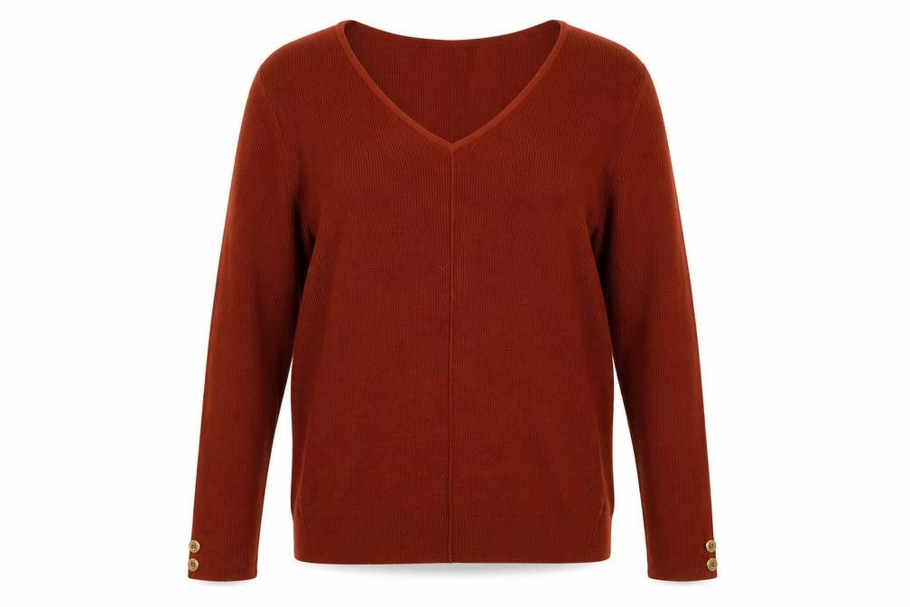 Wallis Womens Brown   Pullover Jumper Size L