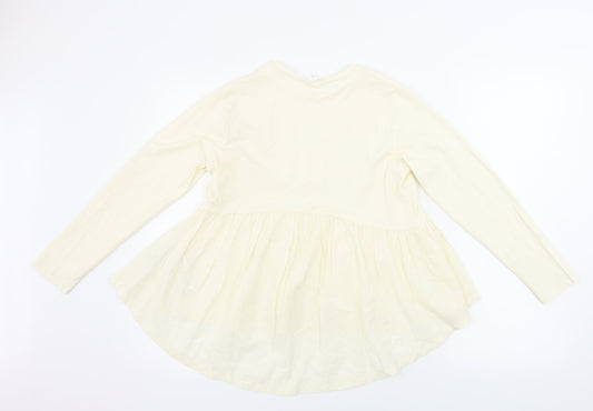 Peacocks  Womens Ivory   Basic Blouse Size 10