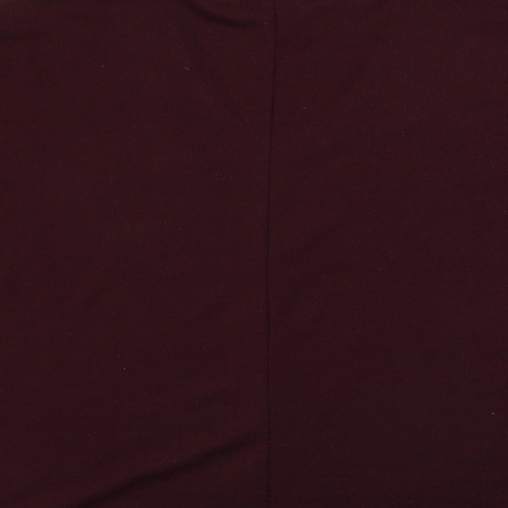 New Look  Womens Purple   Basic T-Shirt Size S